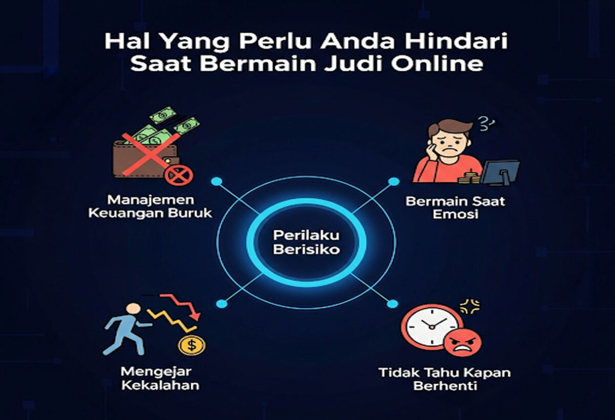 Hal yang Perlu Anda Hindari Saat Bermain Judi Online